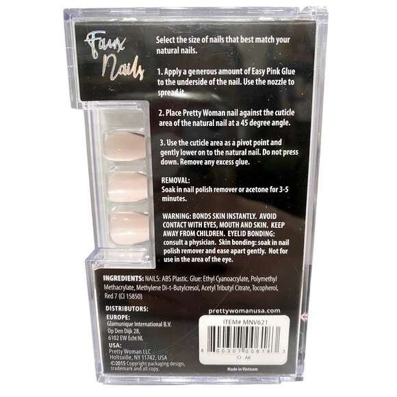 Pretty Woman Faux Nails - MNV621 - Picture 3 of 3